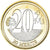 Münze, Eurozone, 20 Merits, 2023, LIBERLAND, UNZ, Bi-Metallic