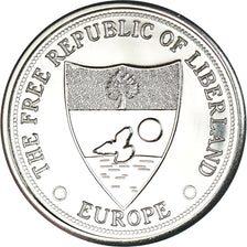 Coin, Eurozone, 5 Merits, 2017, LIBERLAND, MS(63), Nickel