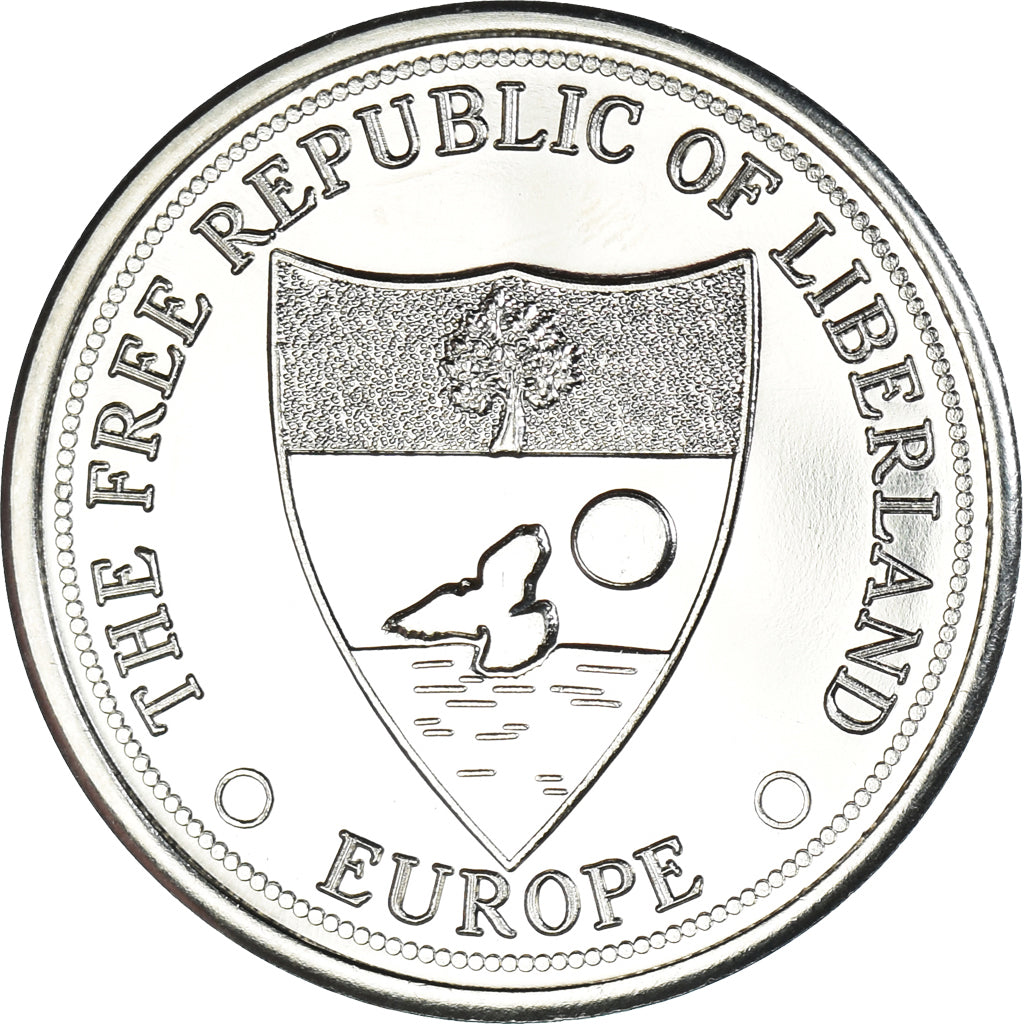 Moneda, Eurozone, 5 Merits, 2017, LIBERLAND, SC, Níquel