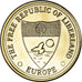 Coin, Eurozone, 5 Merits, 2017, LIBERLAND, MS(63), laiton