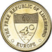 Coin, Eurozone, 5 Merits, 2017, LIBERLAND, MS(63), laiton