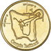Moneta, Ucraina, 100 Hryven, 2022, île du serpent.FDC, FDC, Alluminio-bronzo