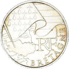 France, 10 Euro, 2010, Bretagne, AU(55-58), Silver, KM:1648