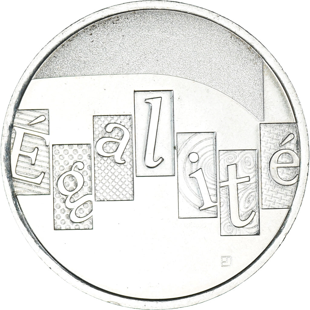 France, 5 Euro, 2013, Egalité, MS(63), Silver, Gadoury:EU646