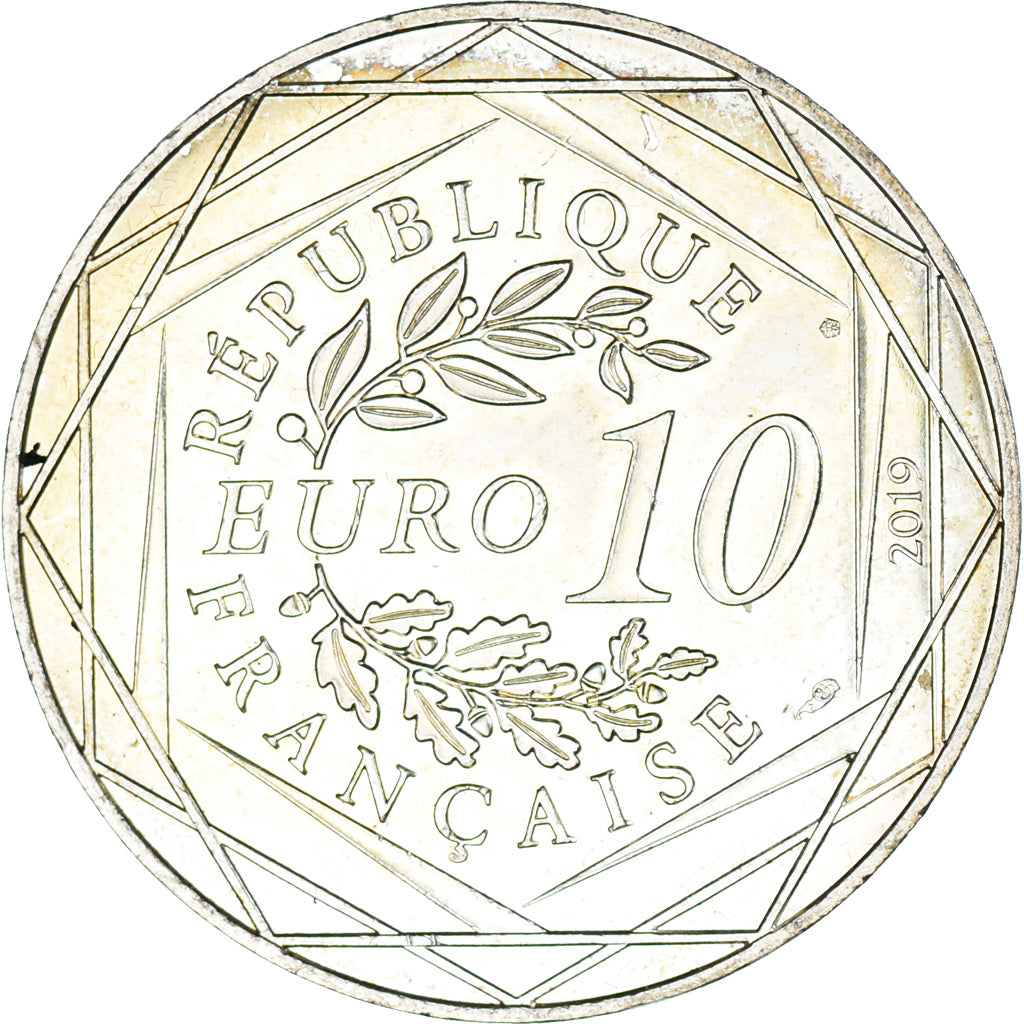 France, 10 Euro, Pièces d'Histoire, 2019, Paris, Guillaume le Conquérant