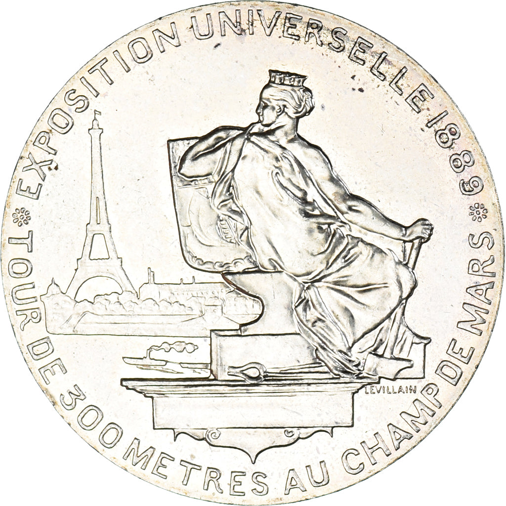 Francia, Tour Eiffel, 10 Euro, Pièces d'Histoire, 2019, Paris, D'Artagnan, FDC
