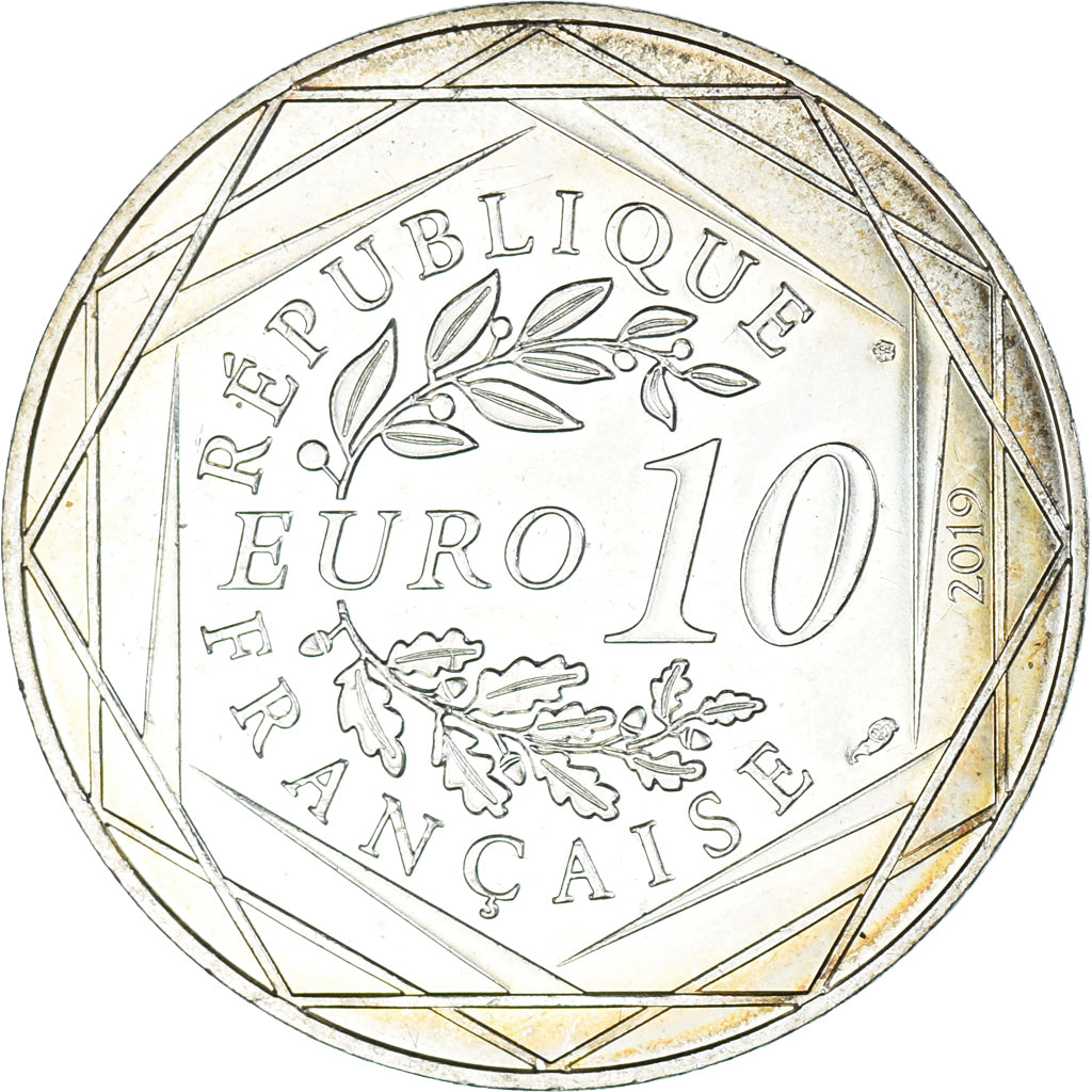 Francia, Tour Eiffel, 10 Euro, Pièces d'Histoire, 2019, Paris, D'Artagnan, FDC