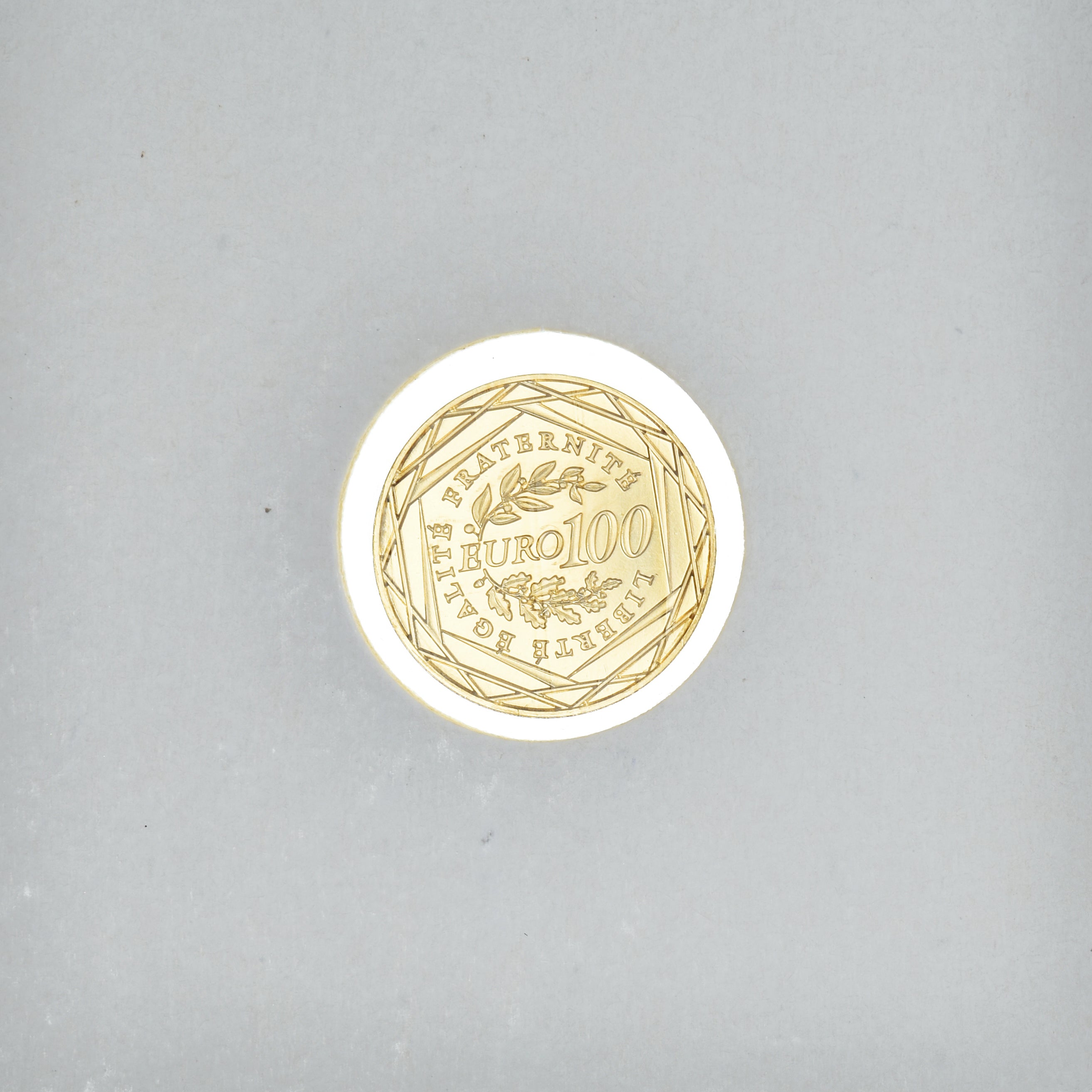 France, Monnaie de Paris, 100 Euro, 2008, Paris, Semeuse FDC, MS(65-70), Gold