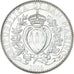 San Marino, 5 Euro, 2006, Rome, Melchiorre Delfico, MS(63), Silver, KM:472