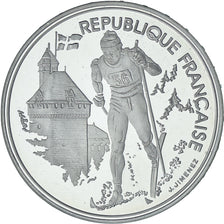 Monnaie, France, albertville 92, 100 Francs, 1991, BE, FDC, Argent, Gadoury:C18
