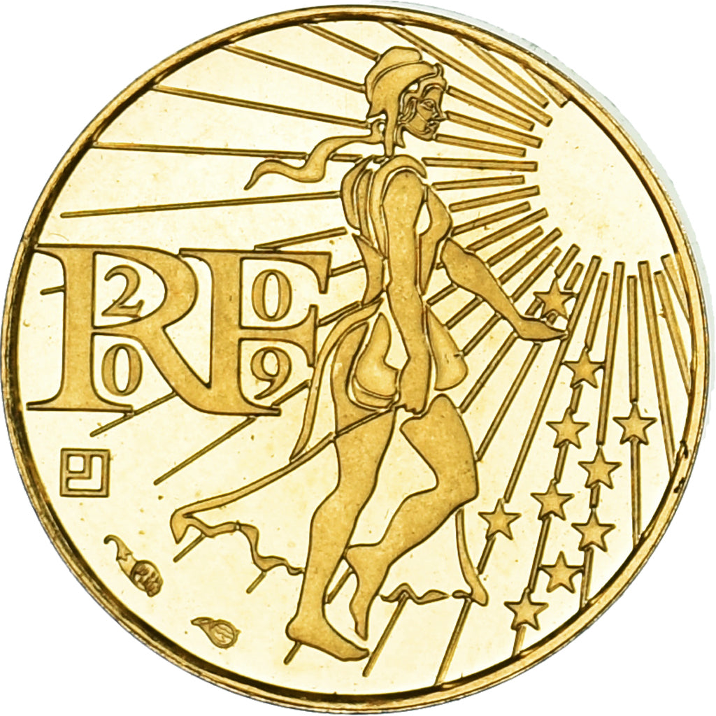 France, 100 Euro, 2009, Paris, MS(65-70), Gold