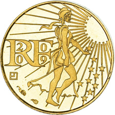 France, 100 Euro, 2009, Paris, MS(65-70), Gold