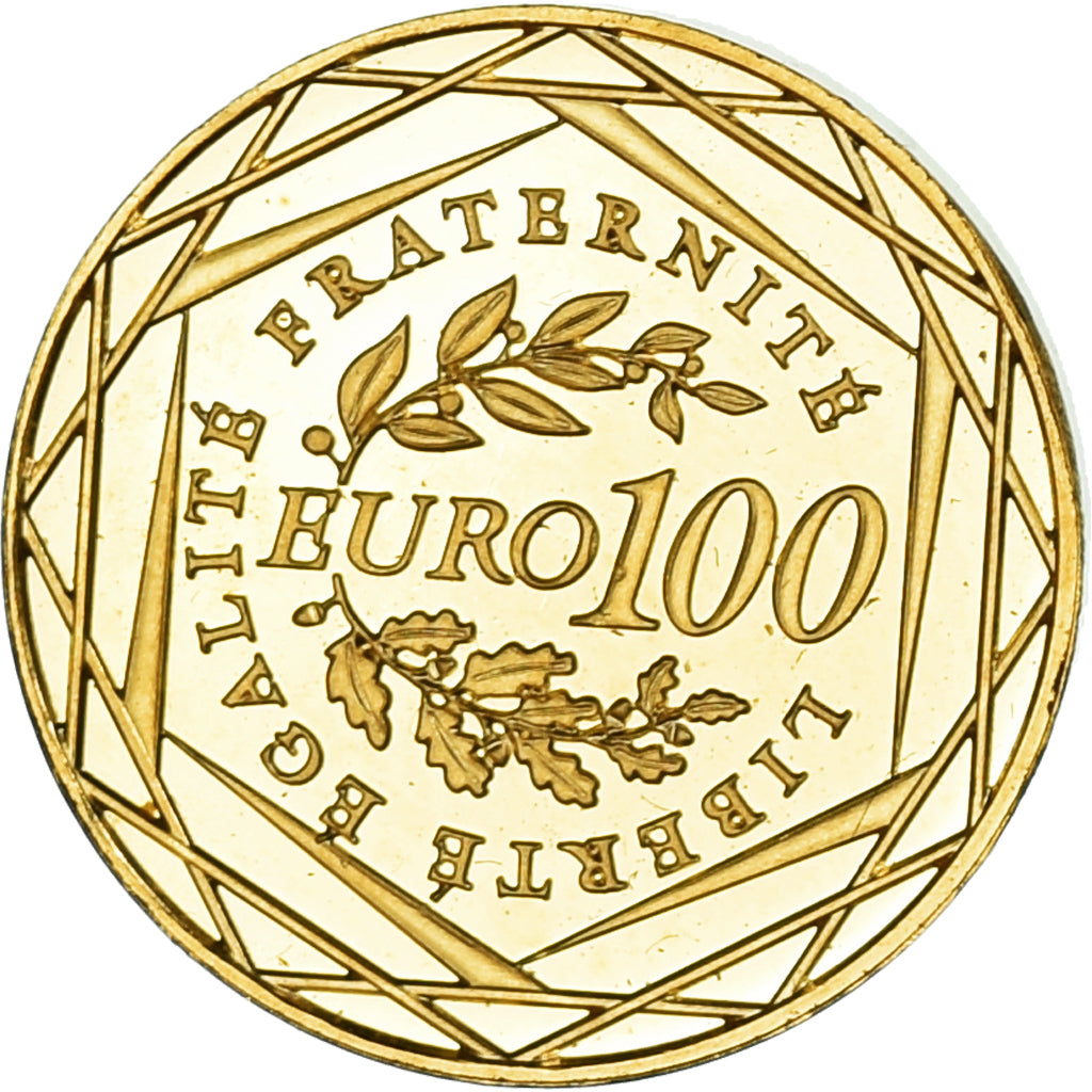 France, 100 Euro, 2009, Paris, MS(65-70), Gold