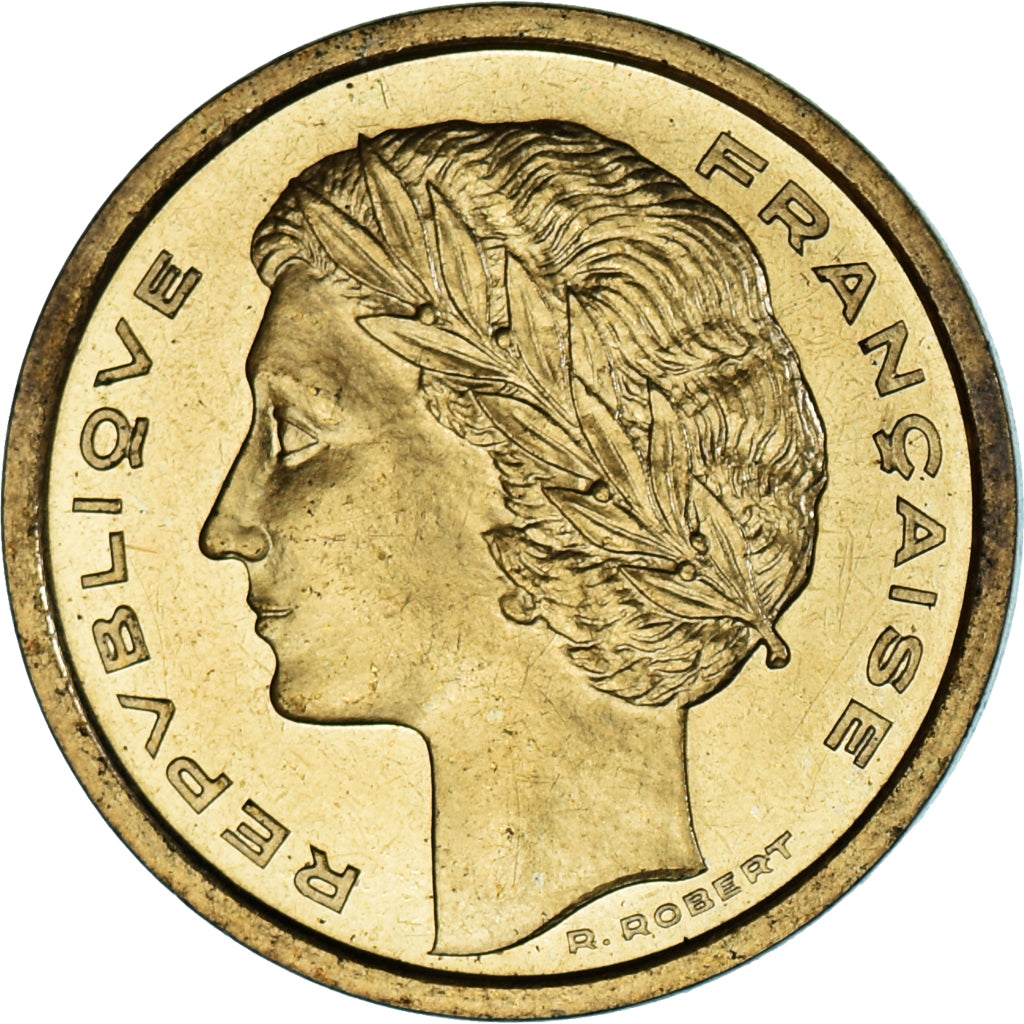 Coin, France, Essai de Robert, 20 Centimes, 1961, Paris, ESSAI, MS(63)
