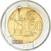 Coin, Philippines, 10 Piso, 2015, 150ème anniversaire de la naissance de Miguel