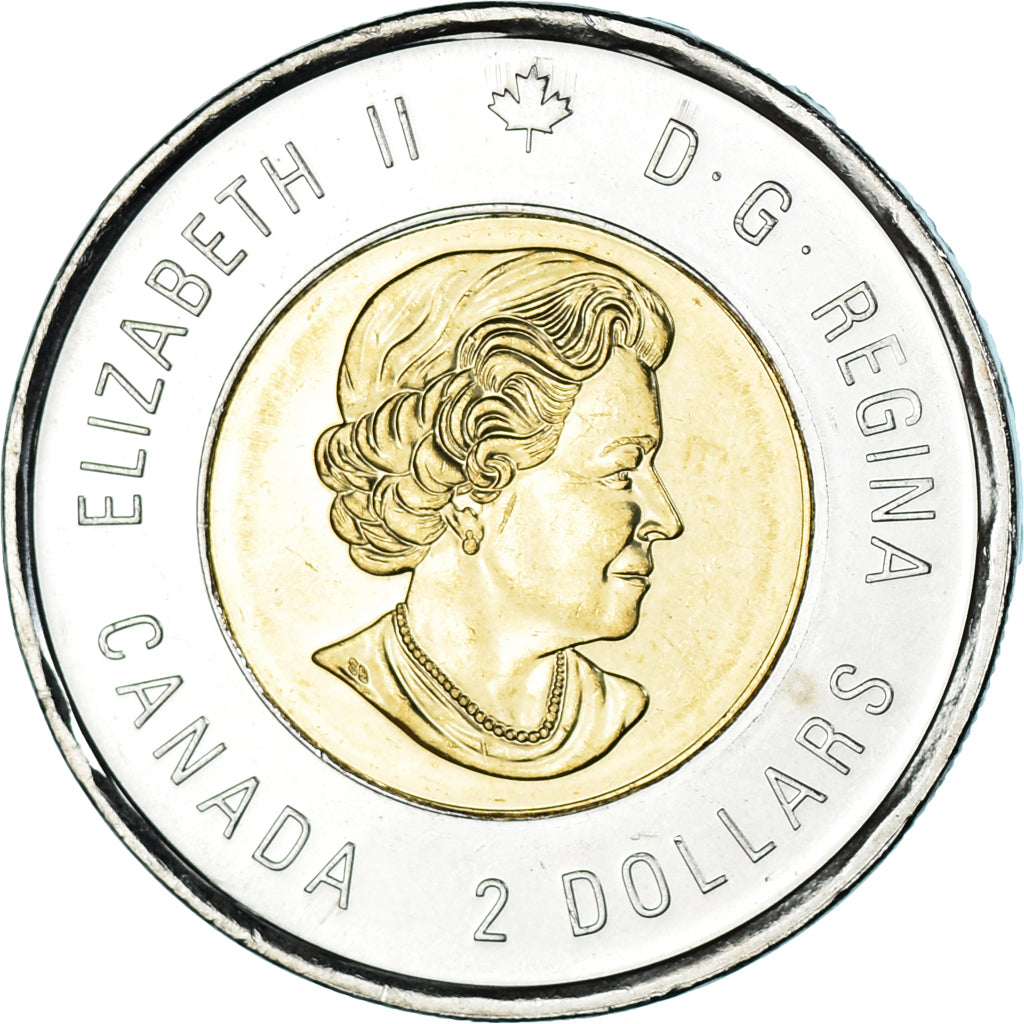 Moneta, Canada, Découverte de l'insuline, 2 Dollars, 2021, Colorized, SPL