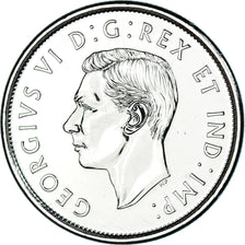 Coin, Canada, Georges VI., 50 Cents, 2021, MS(63), Nickel plated steel, KM:New