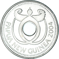 Monnaie, Papouasie-Nouvelle-Guinée, Kina, 2004, SPL, Nickel plaqué acier