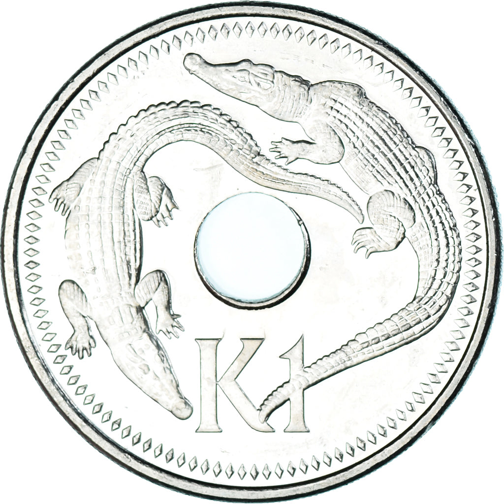 Monnaie, Papouasie-Nouvelle-Guinée, Kina, 2004, SPL, Nickel plaqué acier