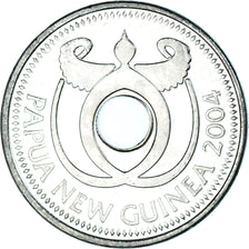 Moneta, Papua Nuova Guinea, Kina, 2004, SPL, Acciaio placcato nichel, KM:6a