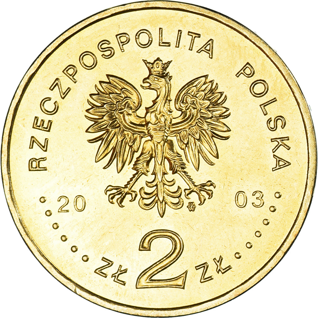 Coin, Poland, 2 Zlote, 2003, Petroleum and Gas Industry 150th Anniversary