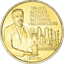 Monnaie, Pologne, 2 Zlote, 2003, Warsaw, Petroleum and Gas Industry 150th