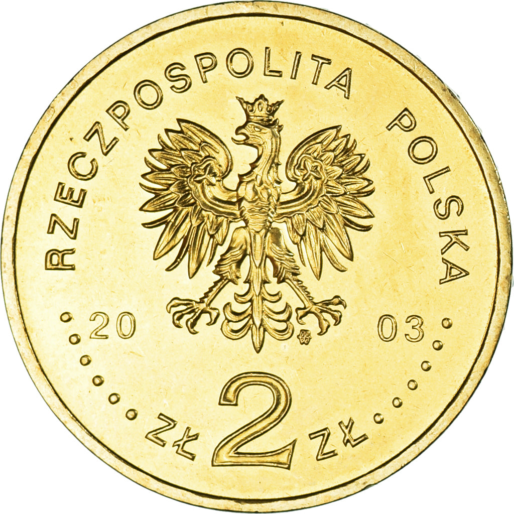 Monnaie, Pologne, 2 Zlote, 2003, Warsaw, Śmigus-dyngus, SPL, Laiton, KM:451