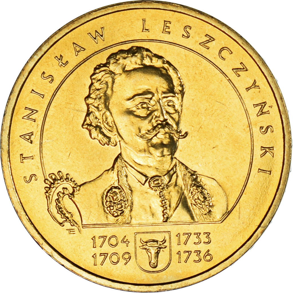 Coin, Poland, 2 Zlote, 2003, Warsaw, MS(63), Brass, KM:473