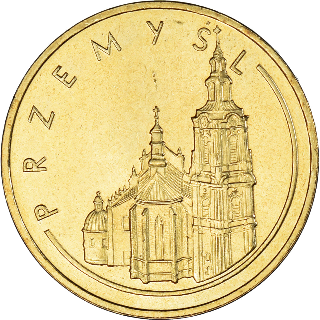 Moneta, Polonia, 2 Zlote, 2007, Warsaw, Przemysl, SPL, Ottone, KM:618