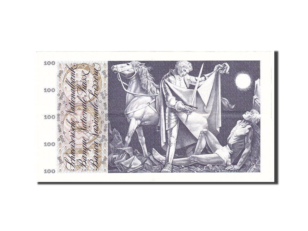 Banknote, Switzerland, 100 Franken, 1973, 1973-03-07, KM:49o, AU(55-58)