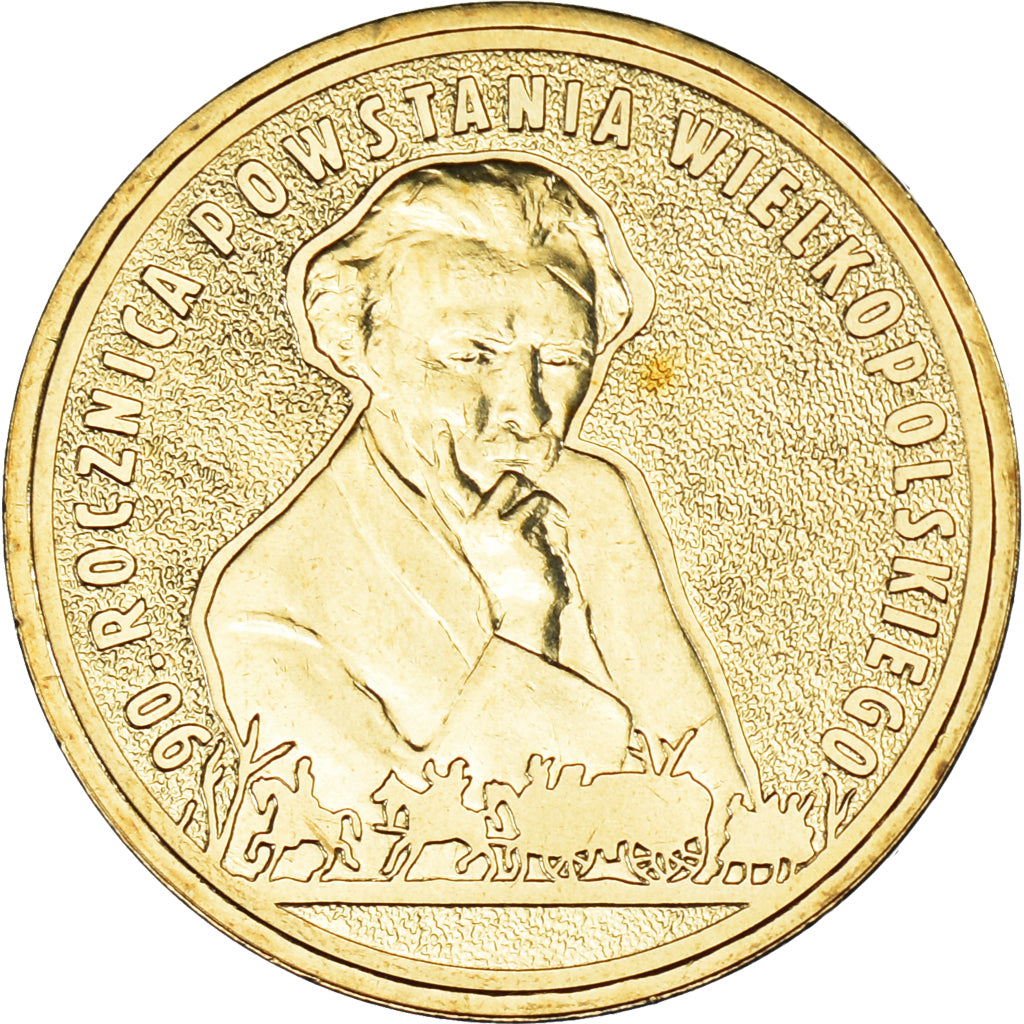 Coin, Poland, 2 Zlote, 2008, Warsaw, 90th anniversary Regaining  Independence