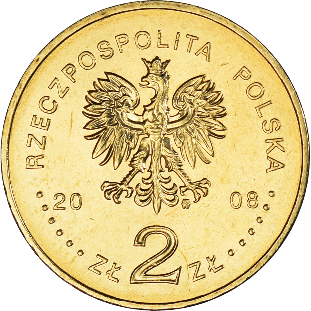 Coin, Poland, 2 Zlote, 2008, Warsaw, 90th anniversary Regaining  Independence