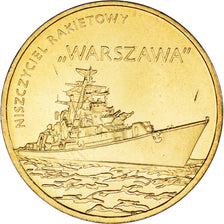 Coin, Poland, 2 Zlotych, 2013, Warsaw, Navire Warszawa, MS(63)