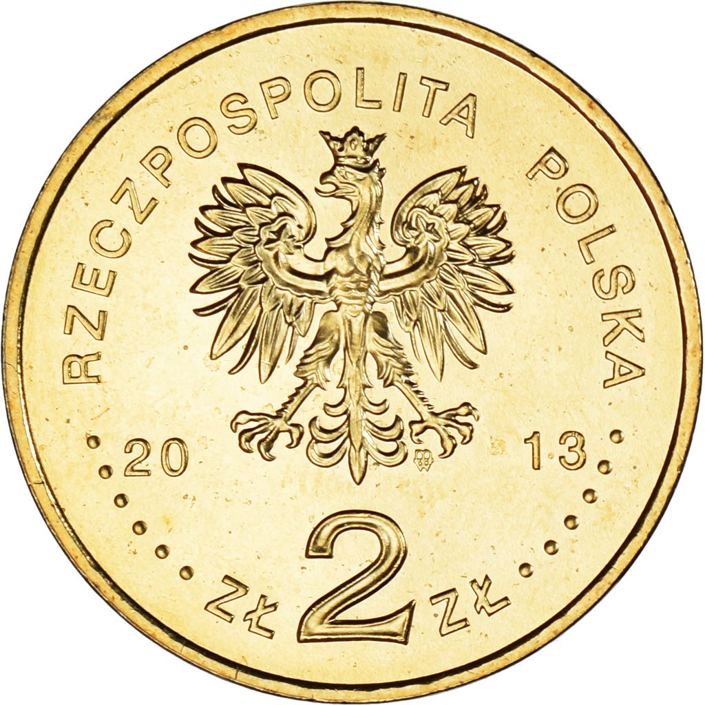 Coin, Poland, 2 Zlotych, 2013, Warsaw, Navire Warszawa, MS(63)