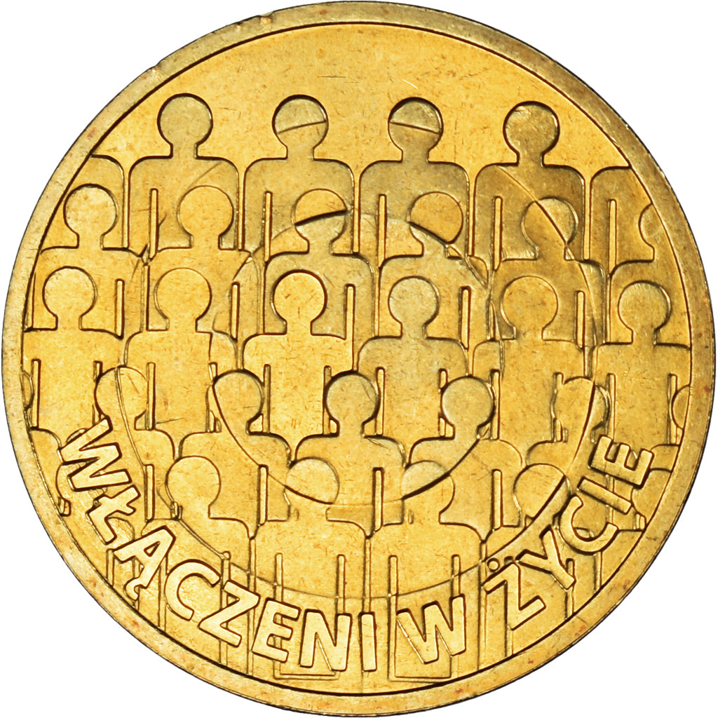 Moneta, Polonia, 2 Zlotych, 2013, Warsaw, 50th Anniversary of the Polish Society