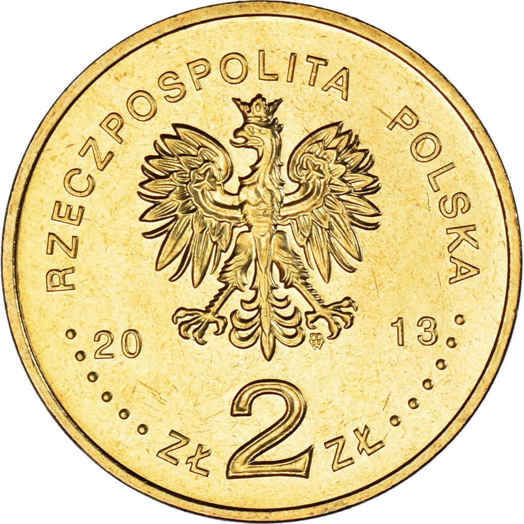 Moneta, Polonia, 2 Zlotych, 2013, Warsaw, 50th Anniversary of the Polish Society
