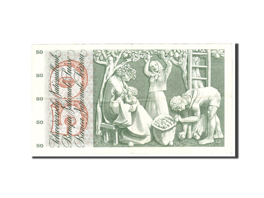 Switzerland, 50 Franken, 1964, KM:48d, 1964-04-02, EF(40-45)