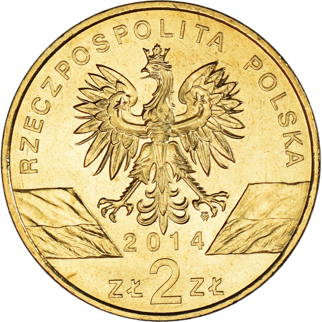 Moneta, Polonia, 2 Zlote, 2014, Warsaw, Cheval., SPL, Rame-alluminio, KM:896