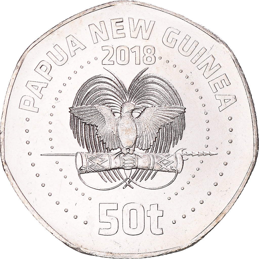 Monnaie, Papouasie-Nouvelle-Guinée, 50 Toea, 2018, Port Moresby, SPL, Du