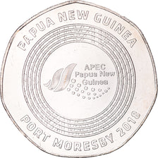 Coin, Papua New Guinea, 50 Toea, 2018, Port Moresby, MS(63), Cupronickel, KM:82