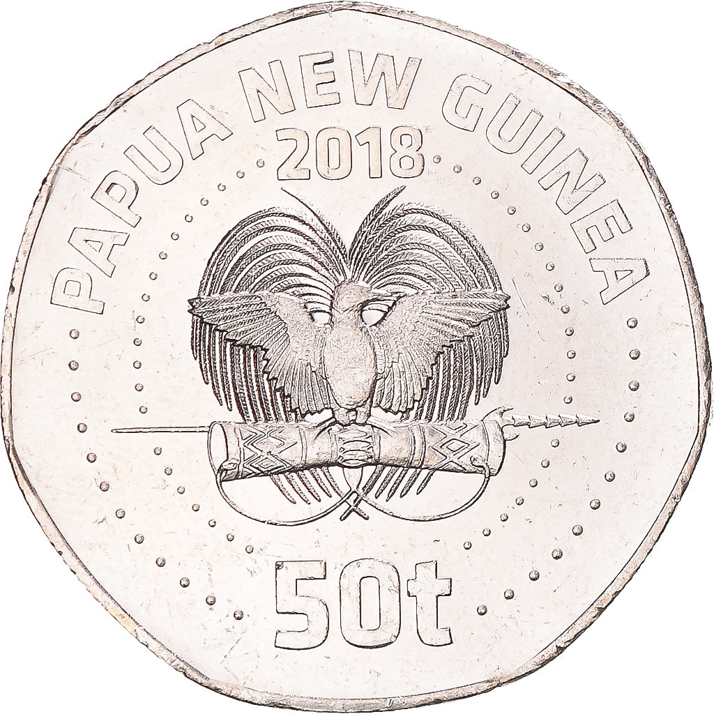 Monnaie, Papouasie-Nouvelle-Guinée, 50 Toea, 2018, Port Moresby, SPL, Du