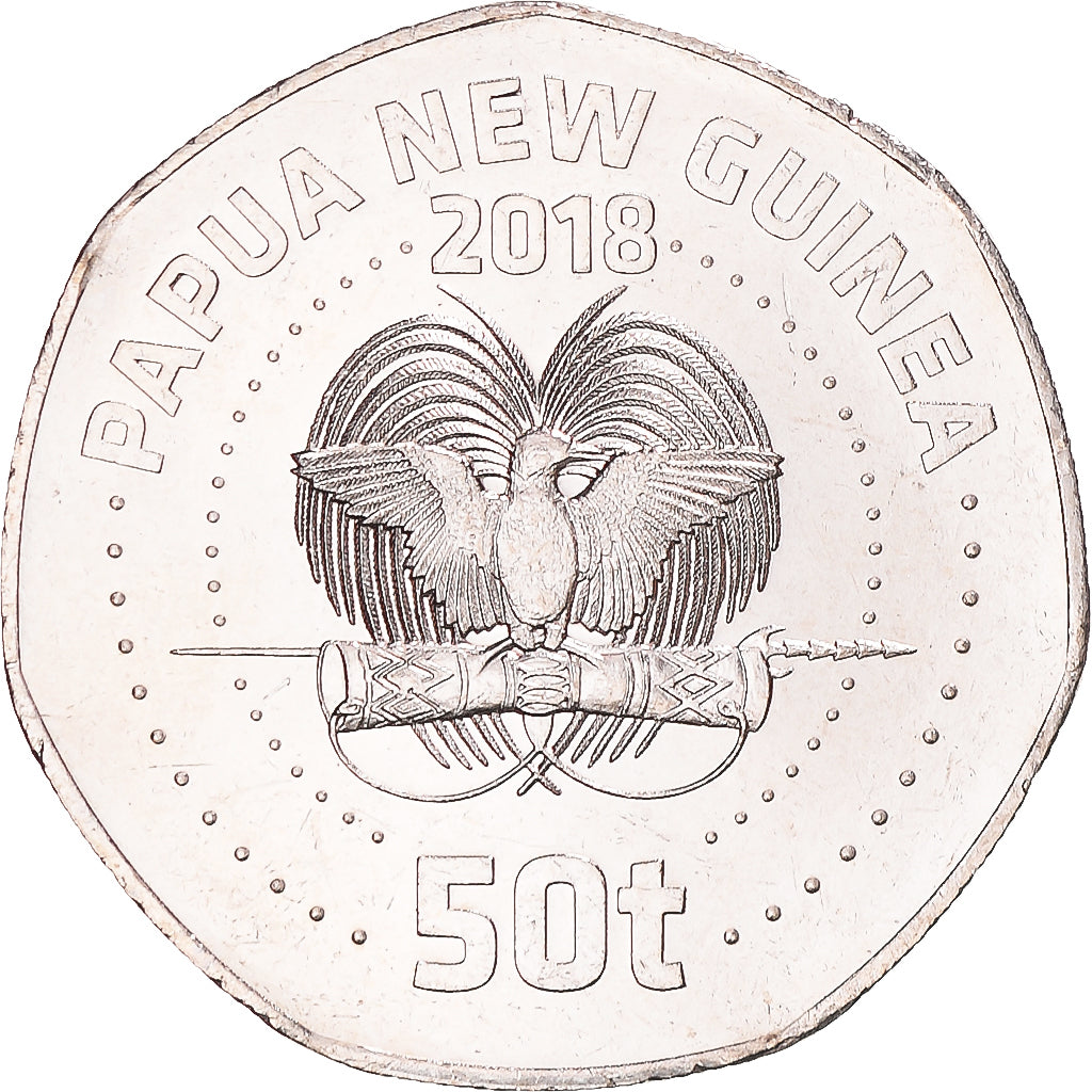 Monnaie, Papouasie-Nouvelle-Guinée, 50 Toea, 2018, Port Moresby, SPL, Du