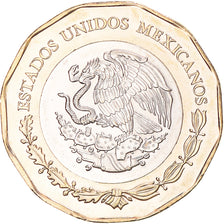 Monnaie, Mexique, 20 Pesos, 2022, 100th Anniversary of the Arrival of the