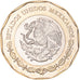 Moneda, México, 20 Pesos, 2022, 100th Anniversary of the Arrival of the