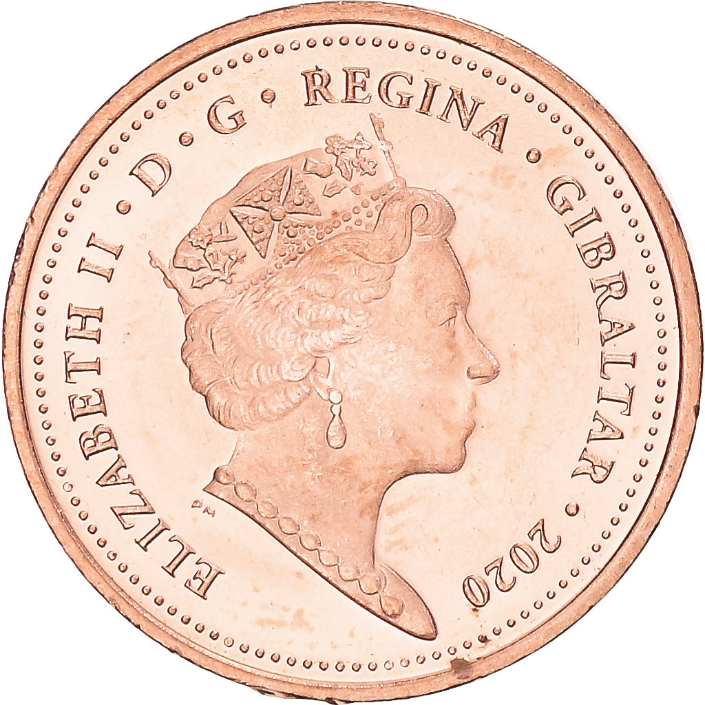 Coin, Gibraltar, Penny, 2020, Pobjoy Mint, Commonwealth Park, MS(63), Acier