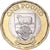 Coin, Falkland Islands, Pound, 2020, Elizabeth II, MS(63), Bi-Metallic