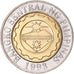 Coin, Philippines, 10 Piso, 2008, MS(63), Bi-Metallic, KM:278