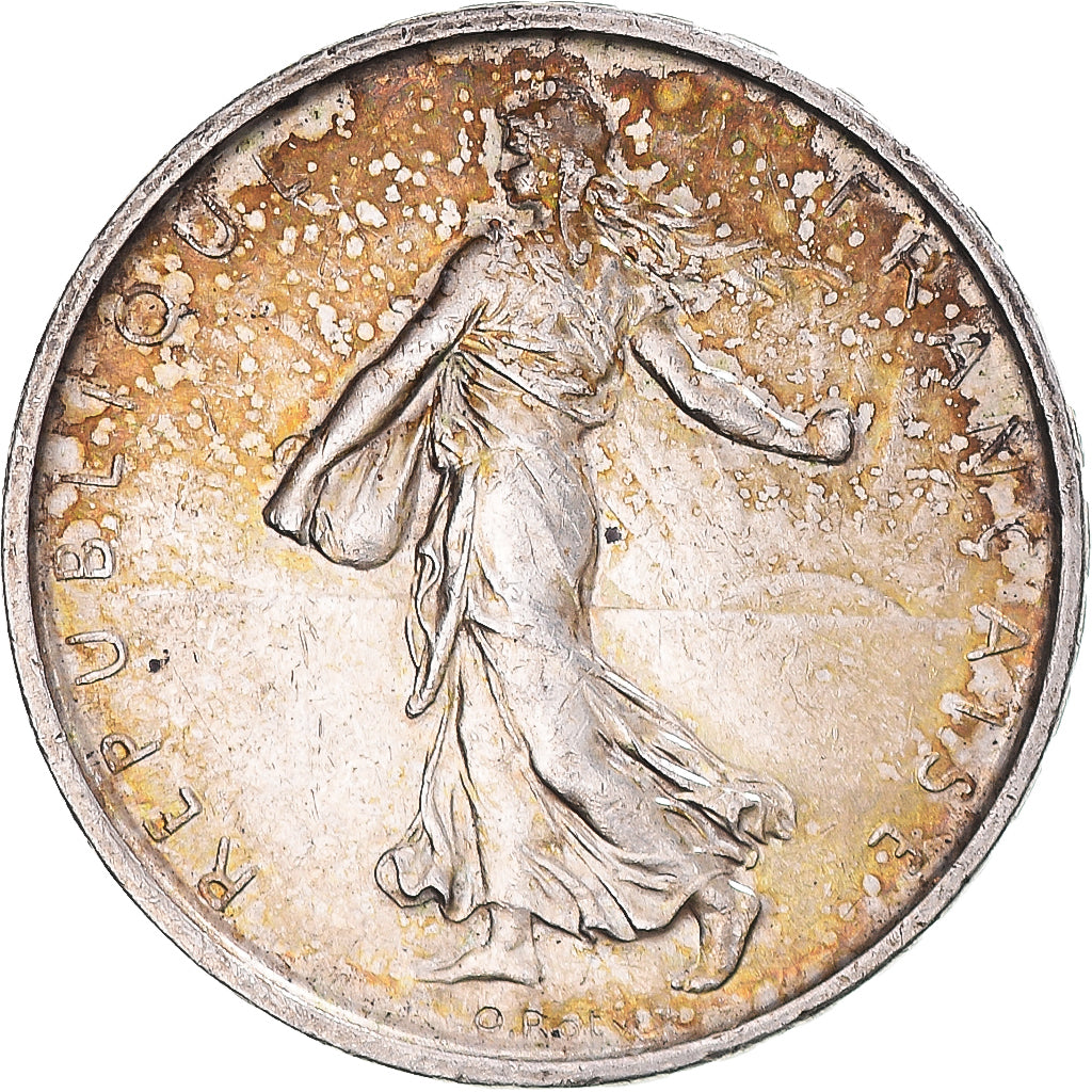 Coin, France, Semeuse, 5 Francs, 1964, Paris, AU(50-53), Silver, KM:926