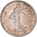 Coin, France, Semeuse, Franc, 1919, Paris, EF(40-45), Silver, KM:844.1