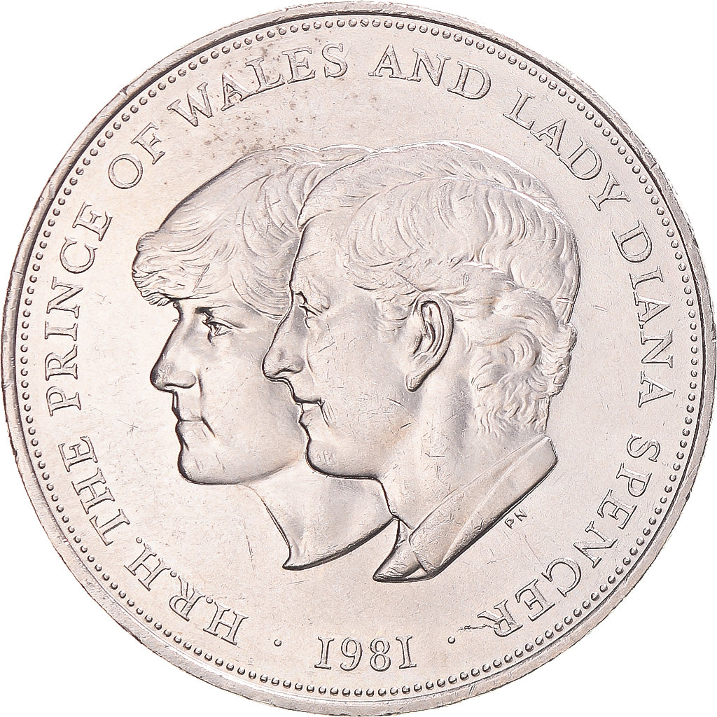 Monnaie, Grande-Bretagne, Elizabeth II, 25 New Pence, 1981, TTB+, Cupro-nickel